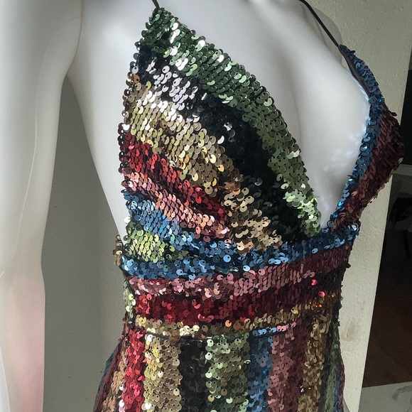 By the Way. Sequin bodycon dress - Picture 6 of 12